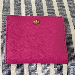 Tory Burch pink wallet